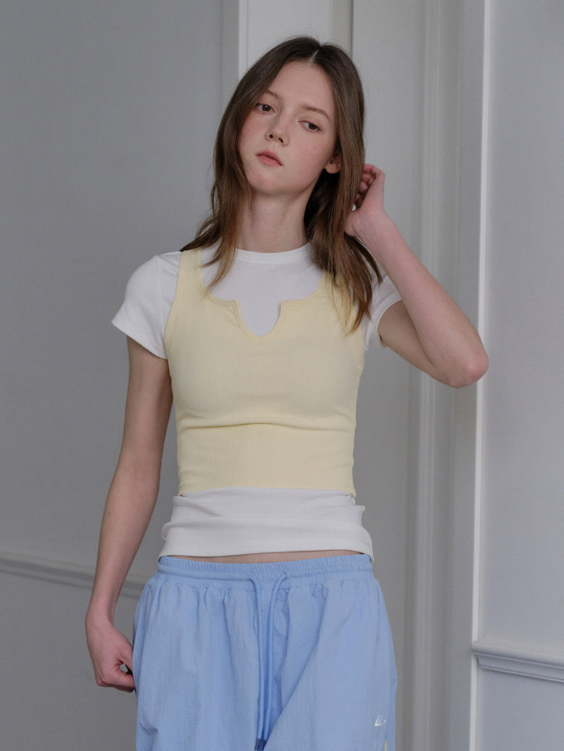 V-Neck Soft tank top