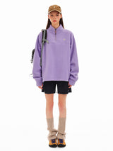 Purple Half-Zip Fleece