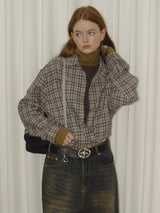 Vintage Plaid Oversized Shirt