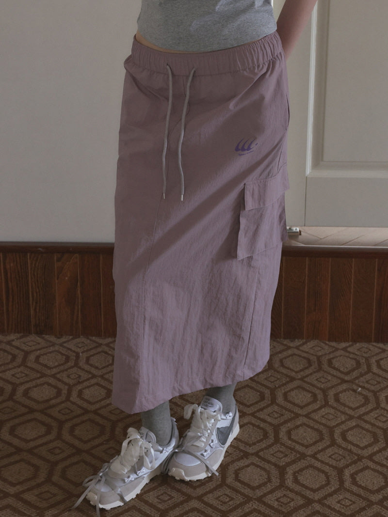 Women's Cargo Long Skirt