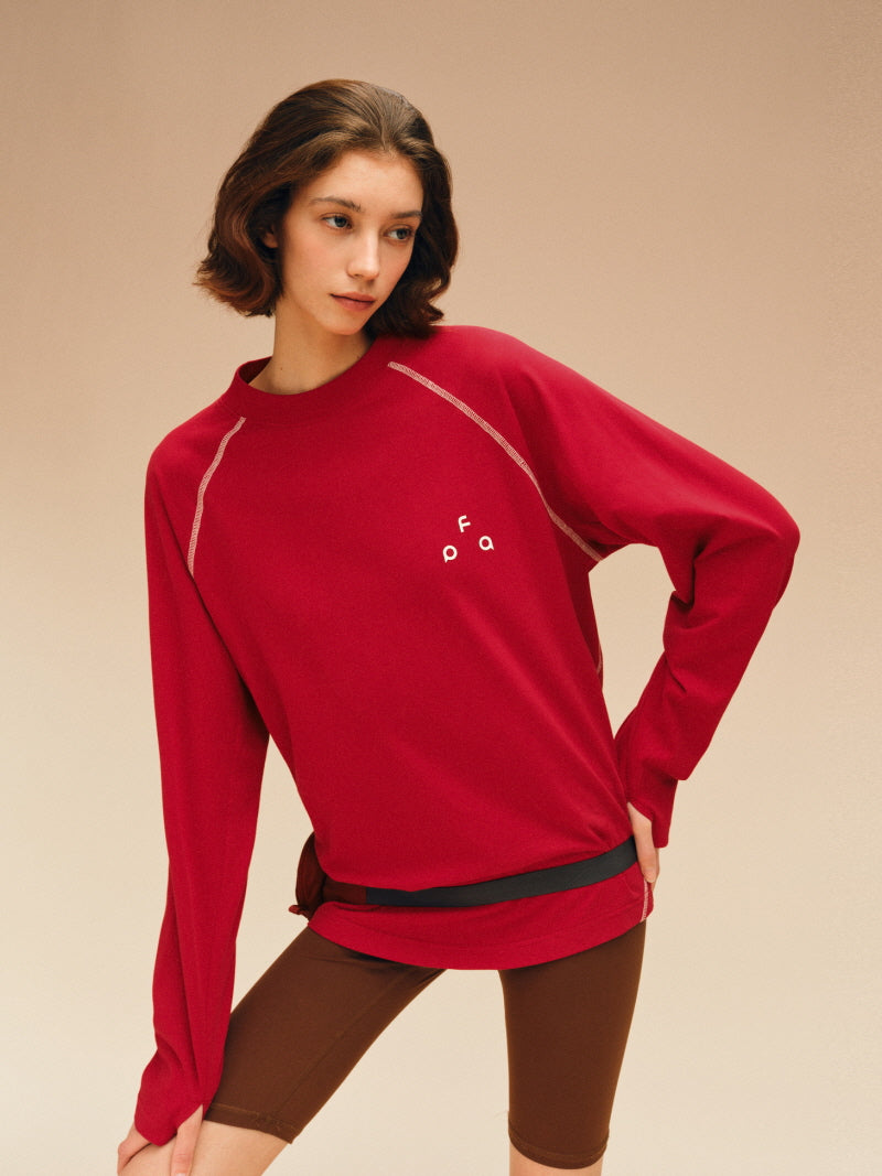 Red Clay Graphic Long Sleeve Tee