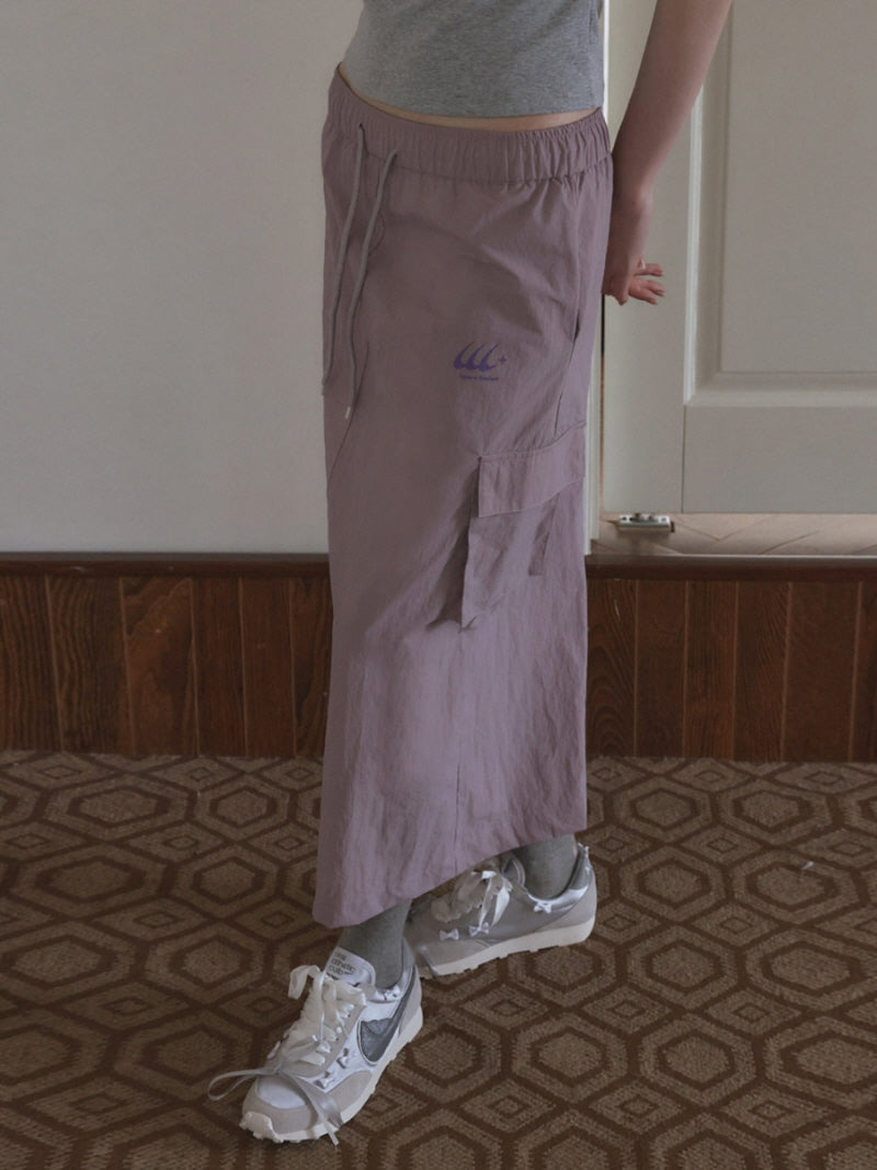 Women's Cargo Long Skirt