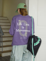 Soft Purple Long Sleeve Tee