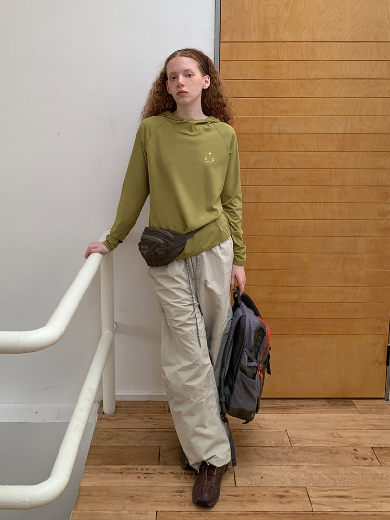 Olive green Long Sleeve Top