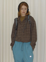 Vintage Plaid Oversized Shirt