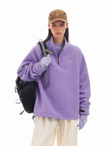 Purple Half-Zip Fleece