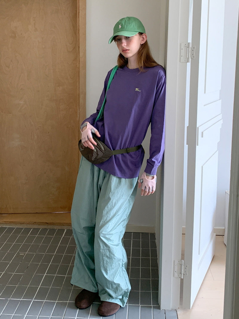 Soft Purple Long Sleeve Tee