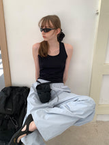 Loose Drape Cargo Pants