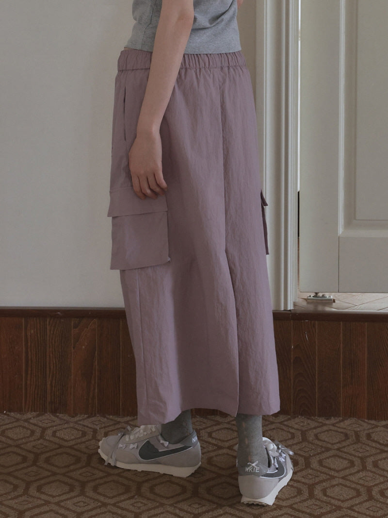 Women's Cargo Long Skirt