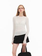 Soft Layer Wool Blend Tee