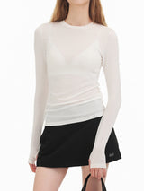 Soft Layer Wool Blend Tee
