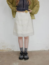 Natural A-Line Skirt