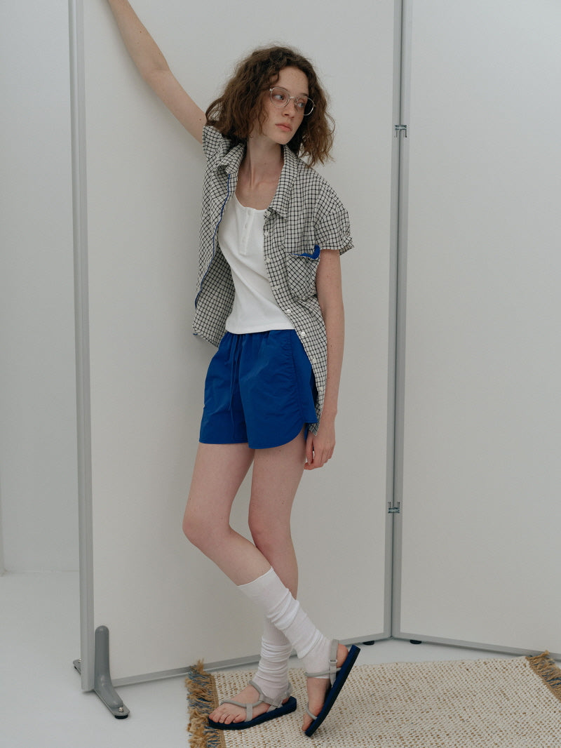 Blue Ease Utility Shorts