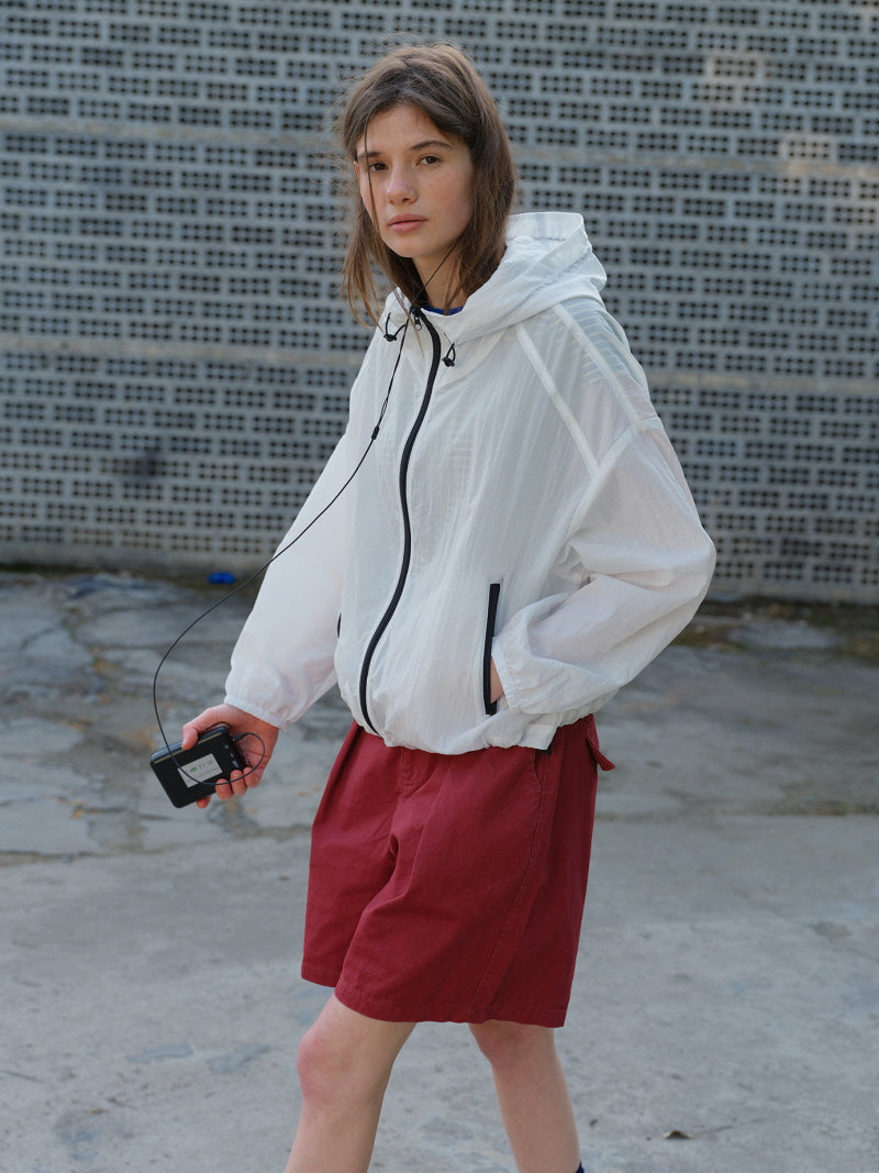 Light Trail Hooded Jacket