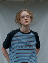 Stripe Raglan Tee