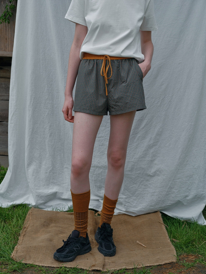 Forest Check Easy Shorts