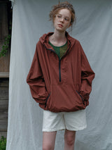 Brick Red Trail Light Anorak