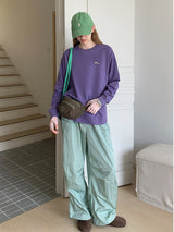 Soft Purple Long Sleeve Tee