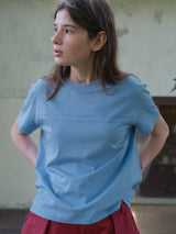 Sky Blue Letter Tee