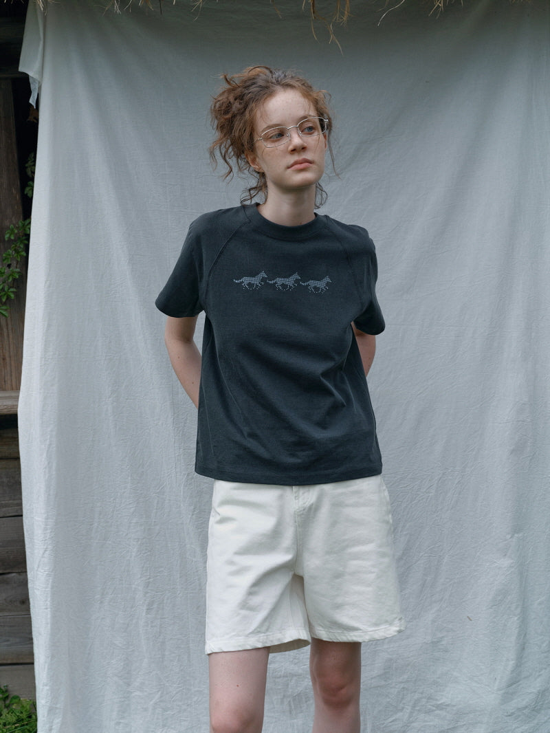 Pony Graphic Vintage Tee