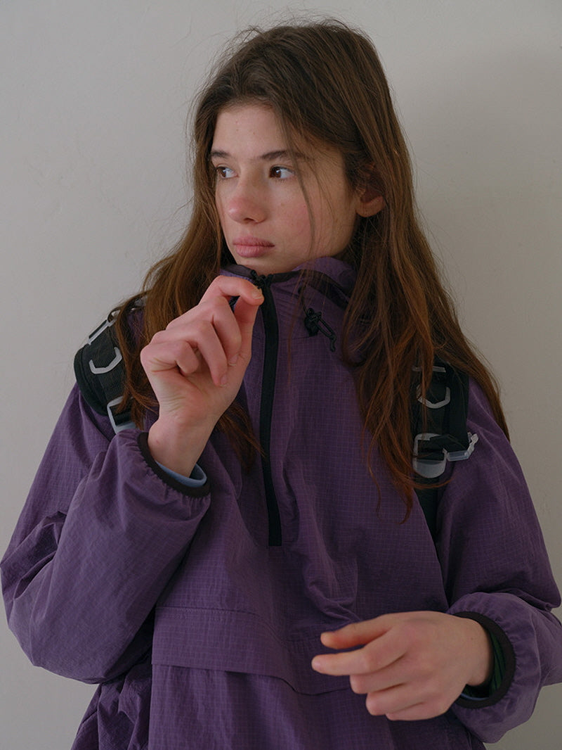Purple Air Flow Anorak Jacket
