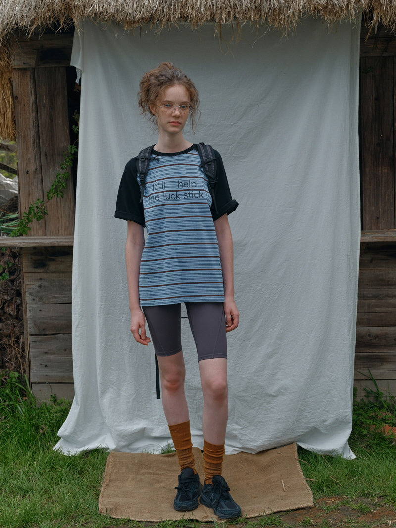 Stripe Raglan Tee