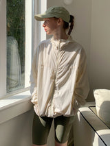 Soft Air Hooded Windbreaker