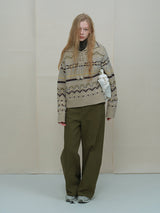 Nordic Trail Knit Pullover