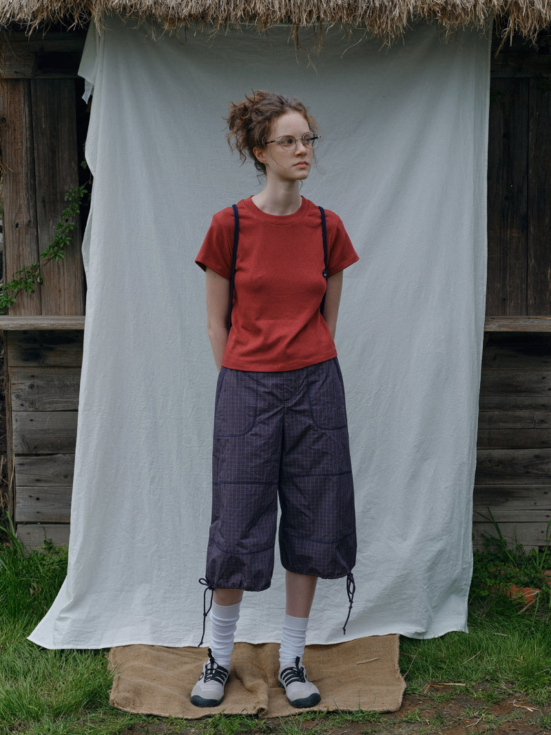 Cropped Utility Pants