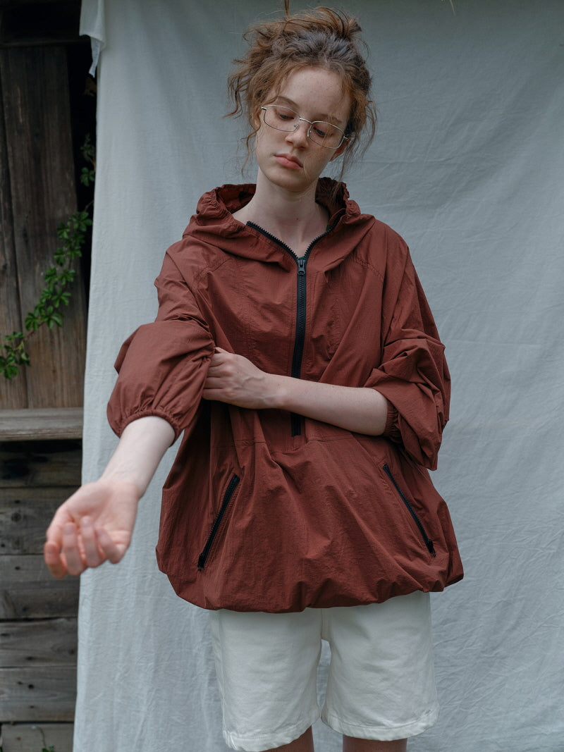 Brick Red Trail Light Anorak