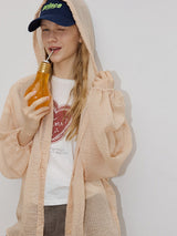 Peach Breeze Hooded Jacket