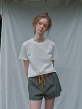 White Seam Tee