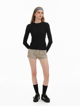 Soft Layer Wool Blend Tee