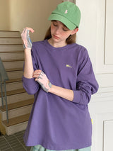 Soft Purple Long Sleeve Tee