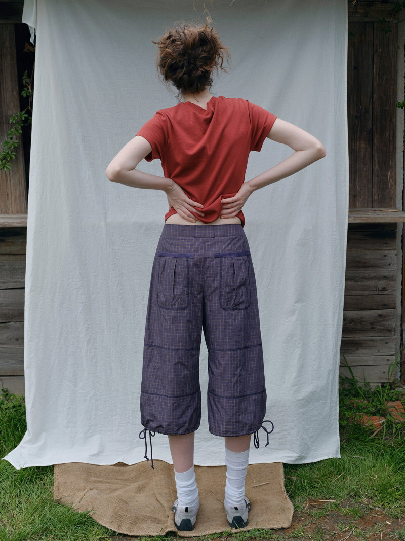 Cropped Utility Pants