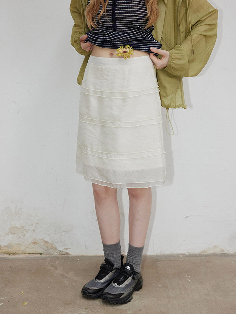 Natural A-Line Skirt