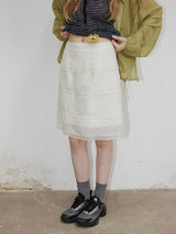 Natural A-Line Skirt