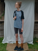 Stripe Raglan Tee