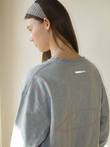 Sky Blue Cotton Long Sleeve Tee
