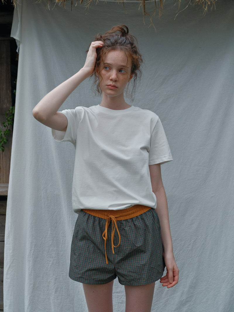 Forest Check Easy Shorts