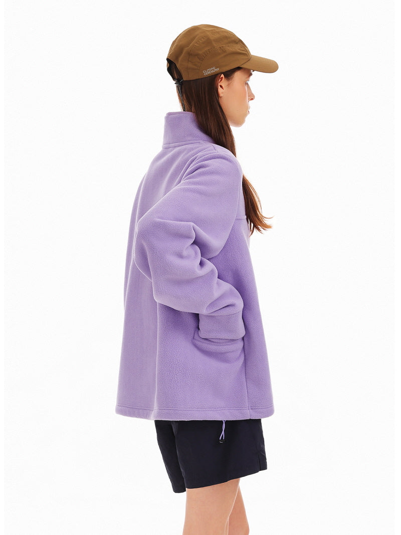 Purple Half-Zip Fleece