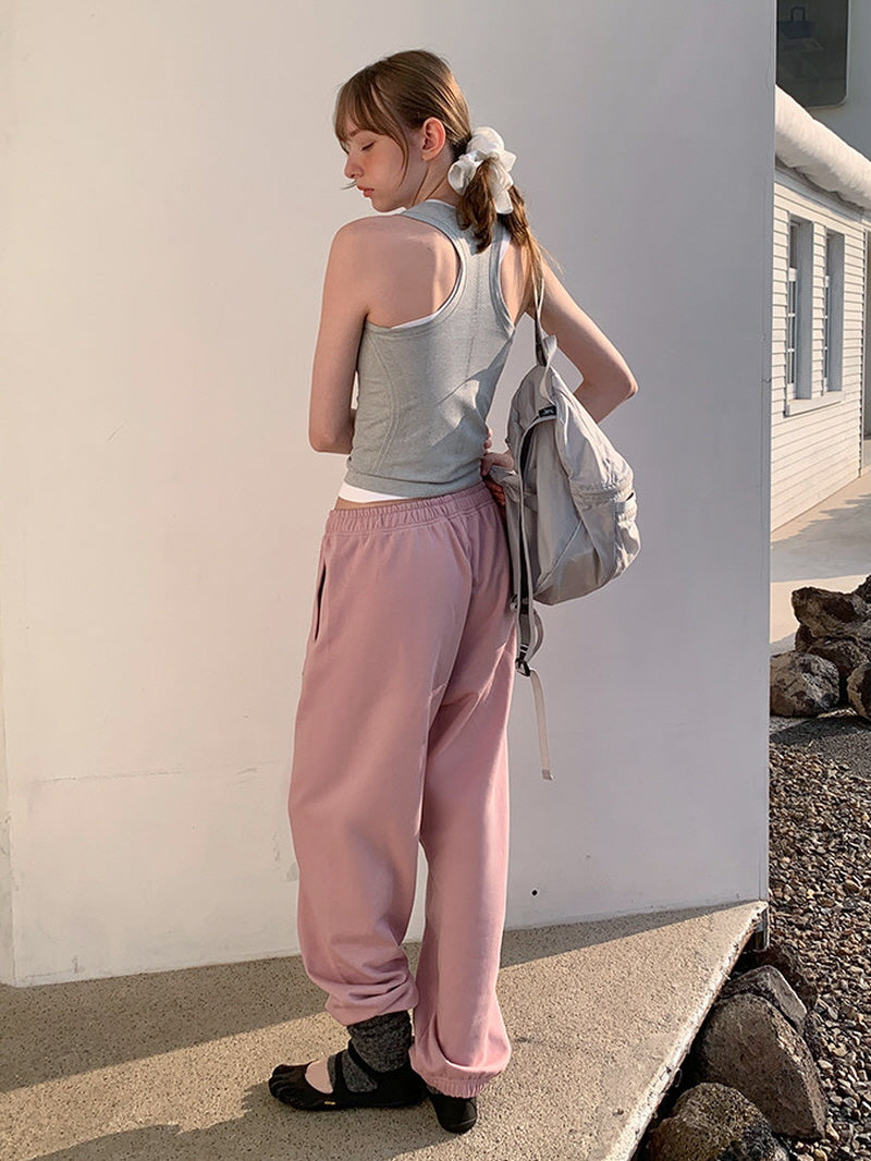 Pink Training Sweatpants