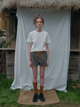 White Seam Tee