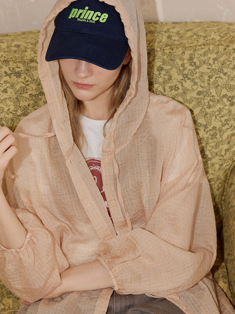 Peach Breeze Hooded Jacket