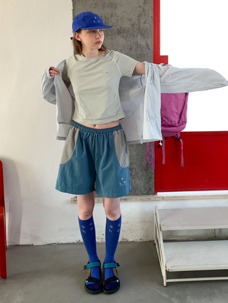 Trail Color Block Shorts
