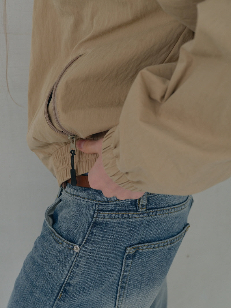 Khaki Utility Light Jacket