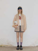 Peach Breeze Hooded Jacket