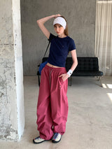 Loose Drape Cargo Pants