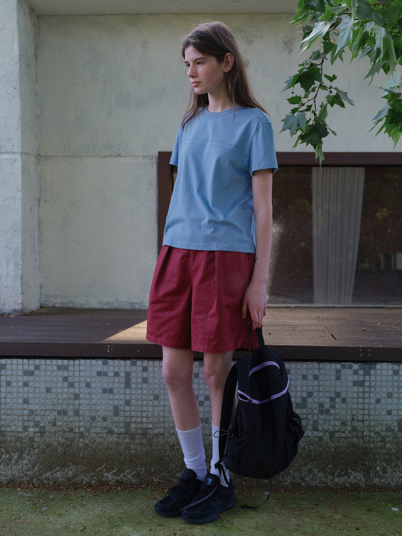 Sky Blue Letter Tee