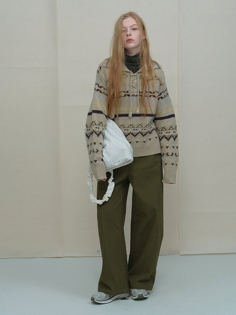 Nordic Trail Knit Pullover